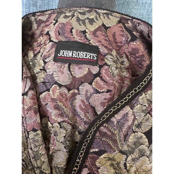 Vintage John Roberts Floral Jacket/Blazer Size M/L - Picture 6 of 6
